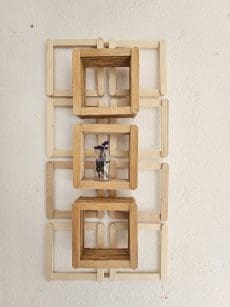 Painel Decorativo em Madeira Artesanal A1