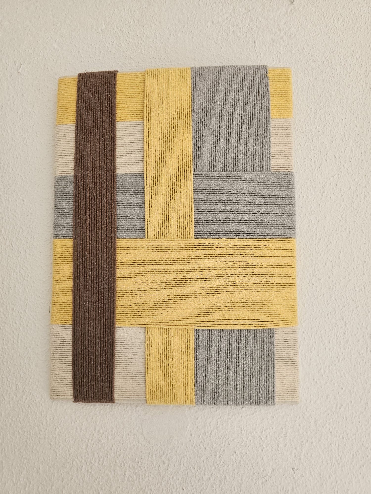Painel Decorativo Artesanal em Fio de Macramé A1